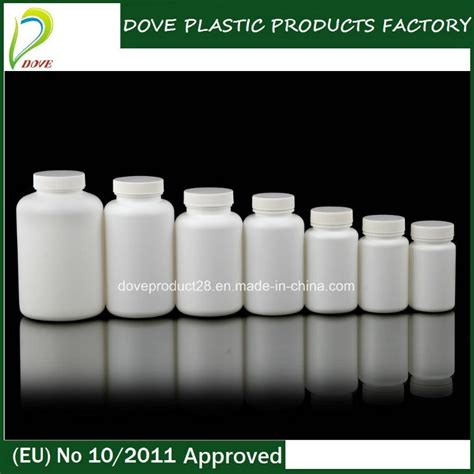 Hdpe Ml Pharmaceutical Capsule Plastic Vitamin Pill Bottle With Cap