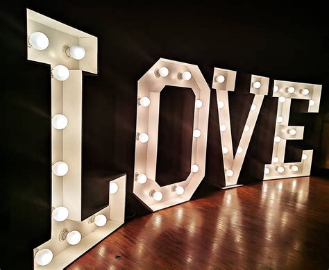 Inches Large Marquee Letters Light Up Letters Large Etsy