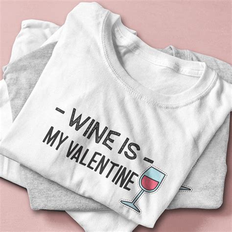 Koszulka Damska Wine Is My Valentine Prezentyplus Pl