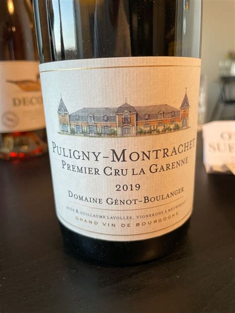 Domaine G Not Boulanger Puligny Montrachet Er Cru Les Folati Res