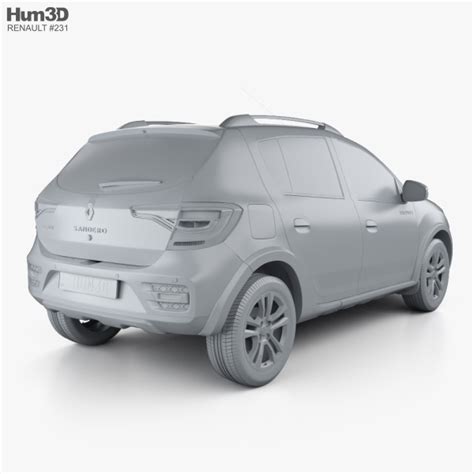 Renault Sandero Stepway Latam Spec 2022 3D Model Vehicles On Hum3D