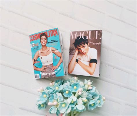 Мини-журнал Гламур, Космополитан,Vogue.миниатюра для кукол, мини-книга ...