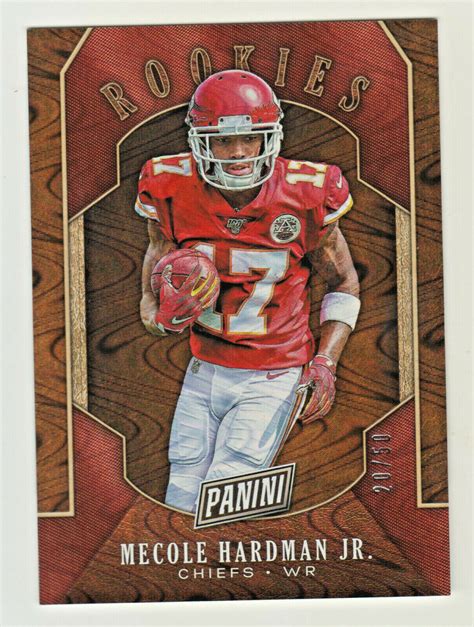 2019 Panini Black Friday ROOKIES SWIRLORAMA FOIL RC19 MECOLE HARDMAN JR