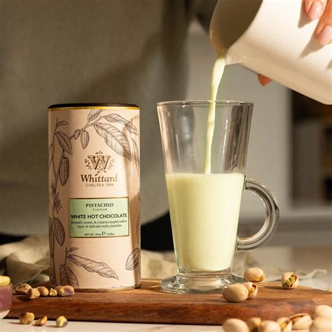 Pistachio Flavour Hot Chocolate Whittard Of Chelsea
