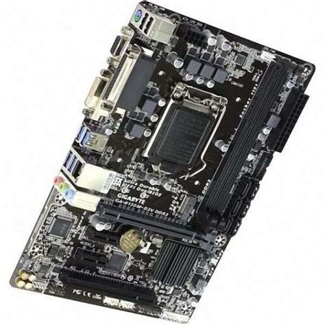 GIGABYTE B150M-D3V LGA1151 DDR3 Parallel M2 SATA Intel B150 Motherboard ...