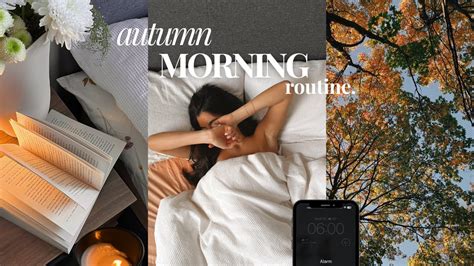 Fall Morning Routine 2023 Productive Cosy Aesthetic YouTube