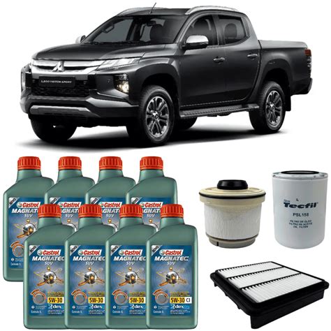 Kit Óleo para Mitsubishi L200 Diesel 3 2 5w30 C3 Fast Oleo