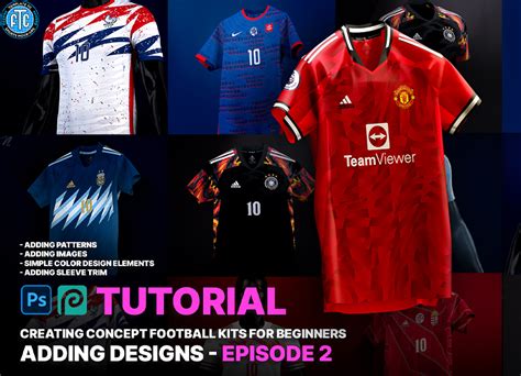 Kit Design Tutorial - Ep. 2 - Adding Designs - Football Shirt Culture ...