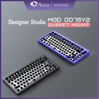 Akko MOD 007v2 007s RGB Hot Swappable Wired Mechanical Keyboard DIY Kit With Gasket Mount
