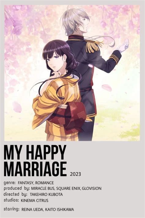 MY HAPPY MARRIAGE | Anime shows, Anime, Best romance anime