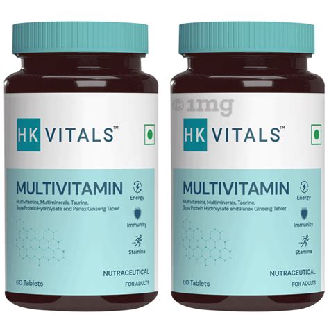 Healthkart Hk Vitals Multivitamin Multimineral Amino Acids Taurine