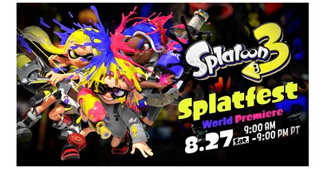 Download The Splatoon 3 Splatfest World Premiere Demo Today For A