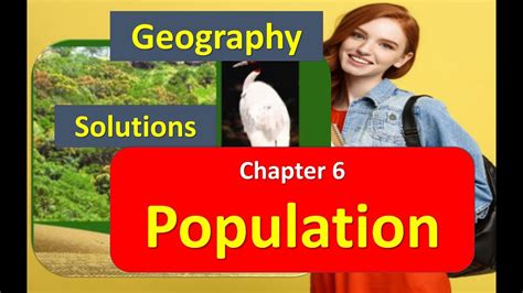 Population Chapter 6 Class 9 Geography Ncert Solutions Youtube