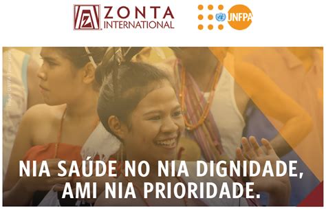 Unfpa Timor Leste Her Health And Dignity Our Priority