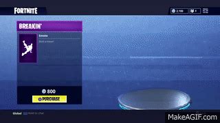 Breakin Fortnite Battle Royale Break Dance Emote On Make A