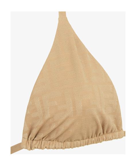 Fendi Double Sided Bikini In Nude ModeSens