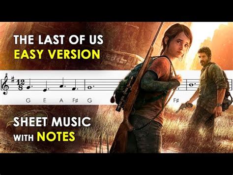 The Last Of Us Main Theme Sheet Music With Easy Notes For Recorder