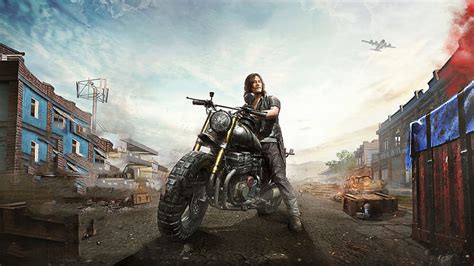 HD wallpaper: Video Game, Crossover, Daryl Dixon, Motorcycle ...