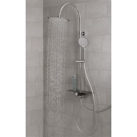 Belfry Bathroom Regendusche Set Sch Tte Mit Ablage Aquastas Wayfair De