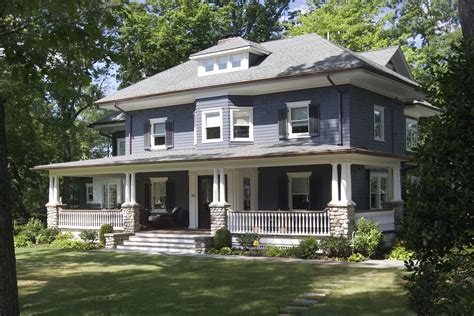 Re Envisioned Foursquare Home Renovation Ridgewood Nj Clawson