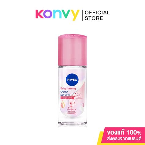 Nivea Deo Sakura Brightening Deep Serum Roll On Ml Shopee Thailand