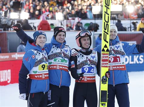 Nach Einzel Gold von Kraft holt ÖSV Team am Kulm Silber Südtirol News