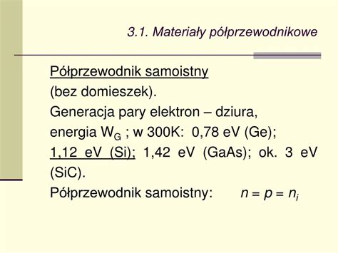 Ppt Elementy P Przewodnikowe I Uk Ady Scalone Powerpoint