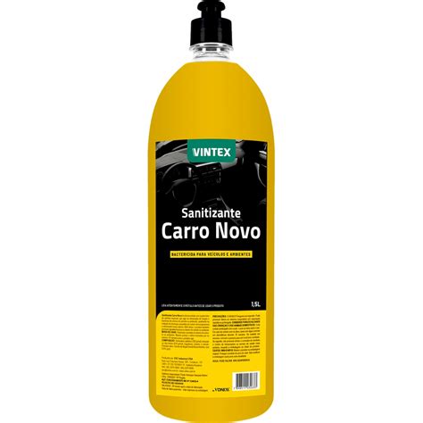 Aromatizante Sanitizante Cheirinho Carro Novo Vintex L Shopee Brasil