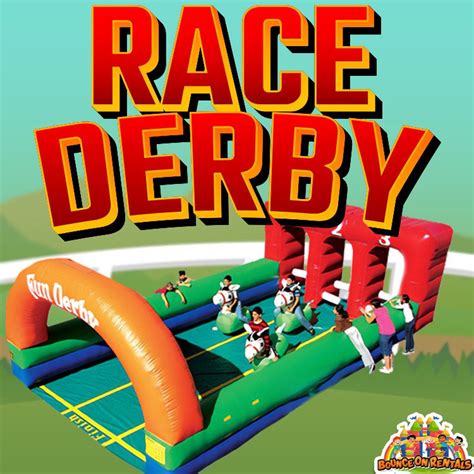 Race Derby - Bounce on Rentals in Los Angeles, CA