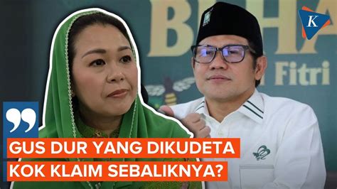 Bantah Cak Imin Yenny Wahid Gus Dur Yang Dikudeta Kok Klaim