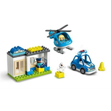 Kocke Lego Duplo Policijska Postaja In Helikopter Merkur Si