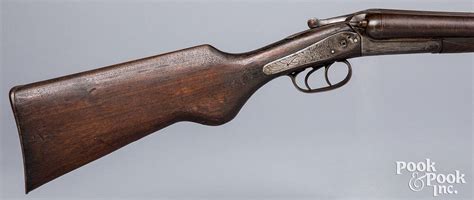 W. H. Hamilton double barrel side by side shotgun sold at auction on