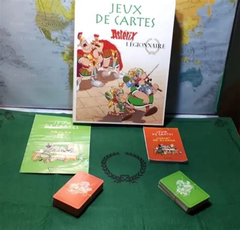 Coffret Jeu Ast Rix L Gionnaire Complet Avec Notice Carte Tapis Et