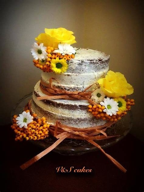 Naked Cake Decorated Cake By V S Cakes Cakesdecor
