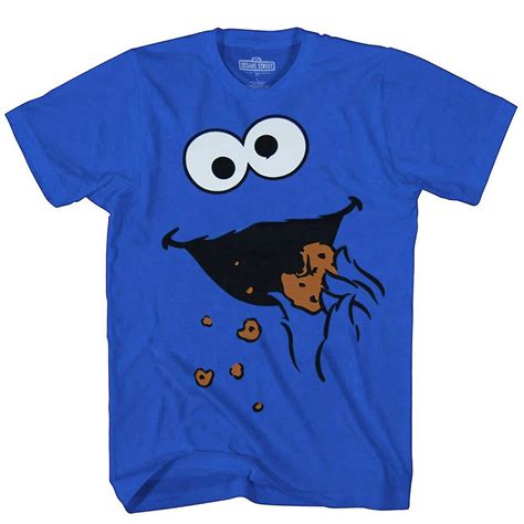 Bioworld Sesame Street Cookie Monster More Cookies T Shirt