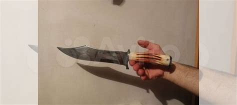 Нож узбекский с рукояткой из кости, сувенирный купить в Москве с ...