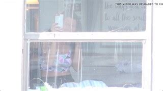 Brunette Big Tits Neighbor Window Voyeur Part MOTHERLESS