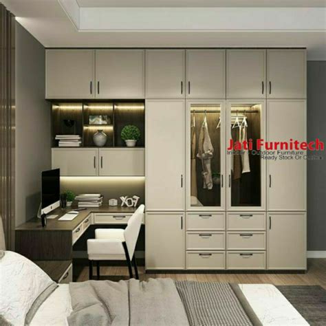 Jual Wardrobe Built In Lemari Pakaian Harga Per Meter Shopee