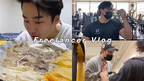 매뚱 Vlog 프리랜서 트레이너의 일상 브이로그인 척 하는 먹깨비가 광주가서 3키로 찐 이유 어깨운동 박혜원콘서트