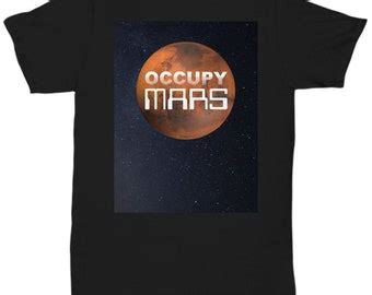 Elon Musk Occupy Mars T Shirt Joe Rogan Podcast Shirt Etsy