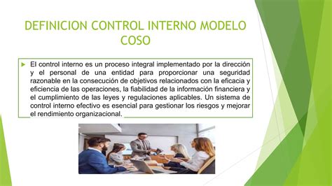 02 Modelo De Control Interno Cosopptx Control Interno Ppt