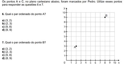 Solved Os Pontos A E C No Plano Cartesiano Abaixo Foram Marcados Por