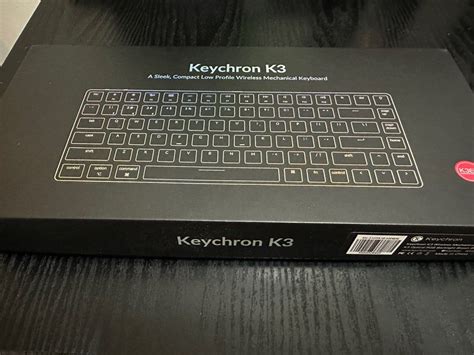Keychron K Layout Key Ultra Slim Hot Swappable Wireless Bluetooth Mechanical Keyboard