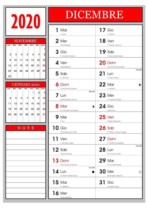 Calendario Calendario Mensile Dicembre