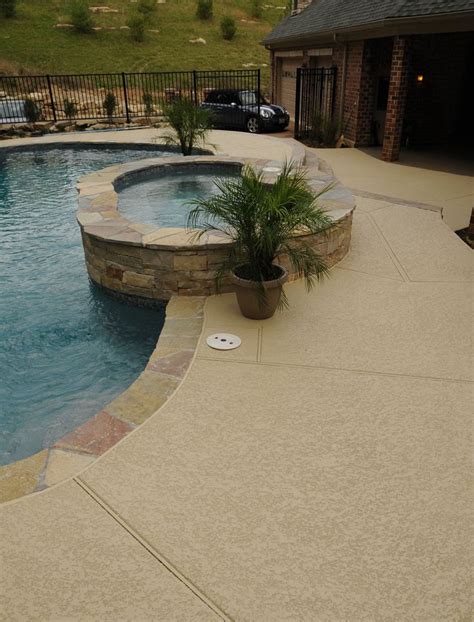 Concrete Pool Deck Design Ideas St Louis Mo Concrete Refinish