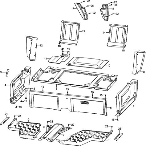 Vue Clat E Pi Ce Carrosseries Laterales Plancher Hytrack Jobber Ev