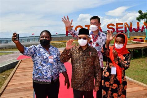 Wapres Ma Ruf Amin Catat Usulan Membentuk Provinsi Papua Barat Tengah