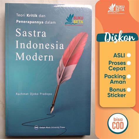 Jual Teori Kritik Dan Penerapannya Dalam Sastra Indonesia Modern