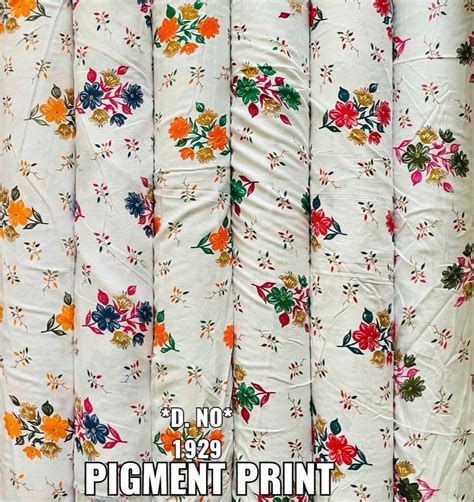 Procion Print Designer Floral Printed Rayon Fabric Width 44 58 At