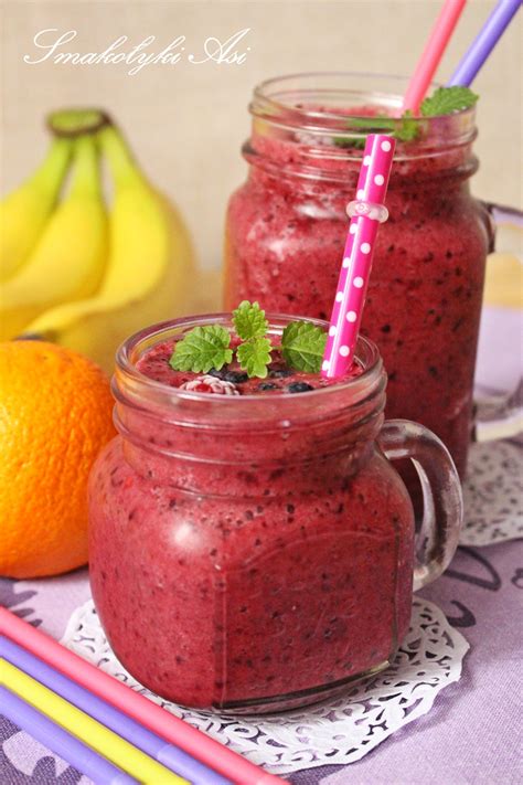 Smakołyki Asi Smoothie na bazie soku pomarańczowego